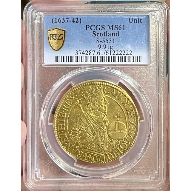 【MS61】1637年スコットランドチャールズ1...